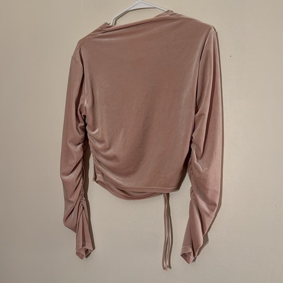 SALE A.L.C. Oryn Sugarcane Velvet Top - Picture 5 of 9